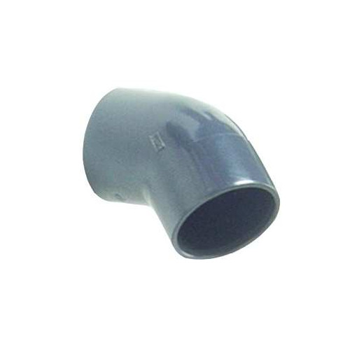 Coude PVC à coller Ø50 45º PN16 - GRE POOLS