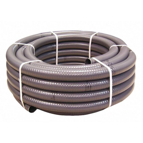 Couronne PVC semi-rigide à coller Ø50mm , 25m - GRE POOLS