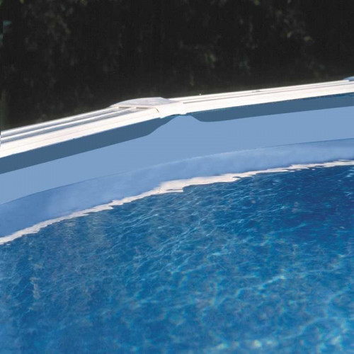 Liner uni bleu pour piscine Ø3m x H: 0,65m- 20/100e - Système Overlap - GRE POOLS