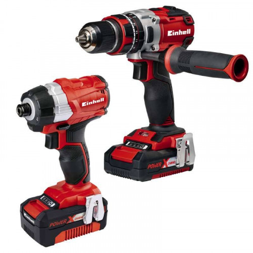 Kit outils 18V Twin Pack BL - EINHELL
