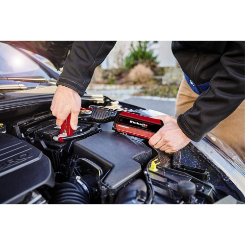Booster de démarrage et station d’énergie – CE-JS 8 – 12 V – Courant de démarrage 200 A – Batterie Lithium-Polymère - EINHELL 