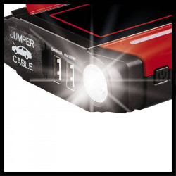 Booster de démarrage et station d’énergie – CE-JS 18 – 12 V – Courant de démarrage 300 A – Batterie Lithium-Polymère - EINHELL 