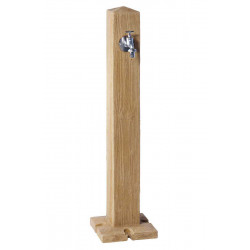 Fontaine de jardin - Wood bois clair 100 cm - robinet laiton 3/4” de marque GRAF , référence: J5004300