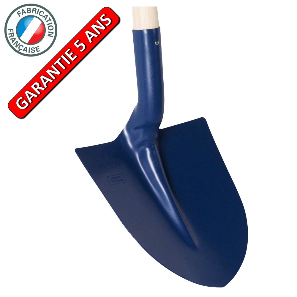 Pelle à terre, ronde, fortification 25 sans manche, outil à main pour le maçon et le BTP