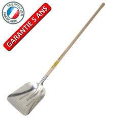 Pelle à neige extra creuse alu manche pomme 1,20 m, outil pour le déneigement et agricole de marque PERRIN  , référence: J3816100