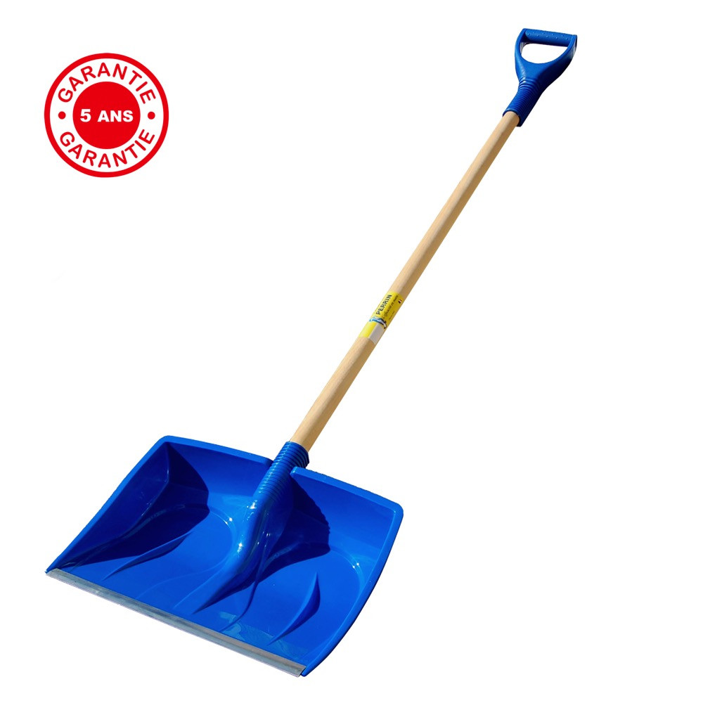 Outils Perrin Pelle à neige et poussoir polypro 500x380 cm manche Outils Perrin Pelle à neige et poussoir polypro 500x380 cm manche