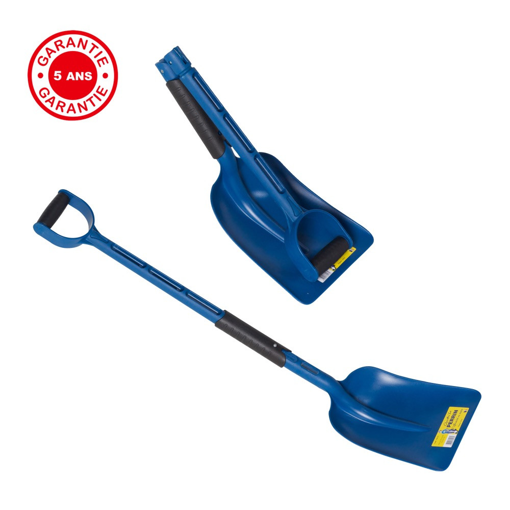 Pelle à neige pliante nylon 23 cm, outil pour le déneigement et les vers de sable