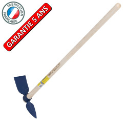 Serfouette forgée panne et langue de 26 cm manche 1,30 m, pour le jardin et le potager de marque PERRIN  , référence: J3863400