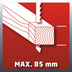 Scie sauteuse pendulaire TC-JS 85 RECONDITIONNE - EINHELL