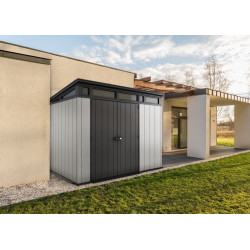 Abri de jardin résine monopente 6m2 - CHALET & JARDIN