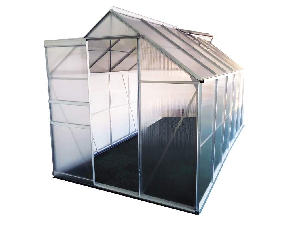 Serre polycarbonate diamant - 8,2 m2