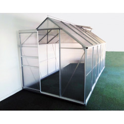 Serre polycarbonate diamant - 8,2 m2 - CHALET & JARDIN