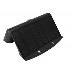 Lampe solaire murale 800lm - Noir - CHALET & JARDIN