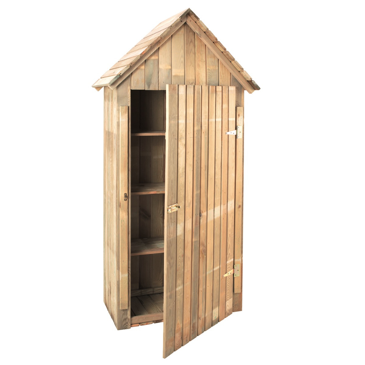 Armoire de jardin en bois 3 étagres - 0,44 m3