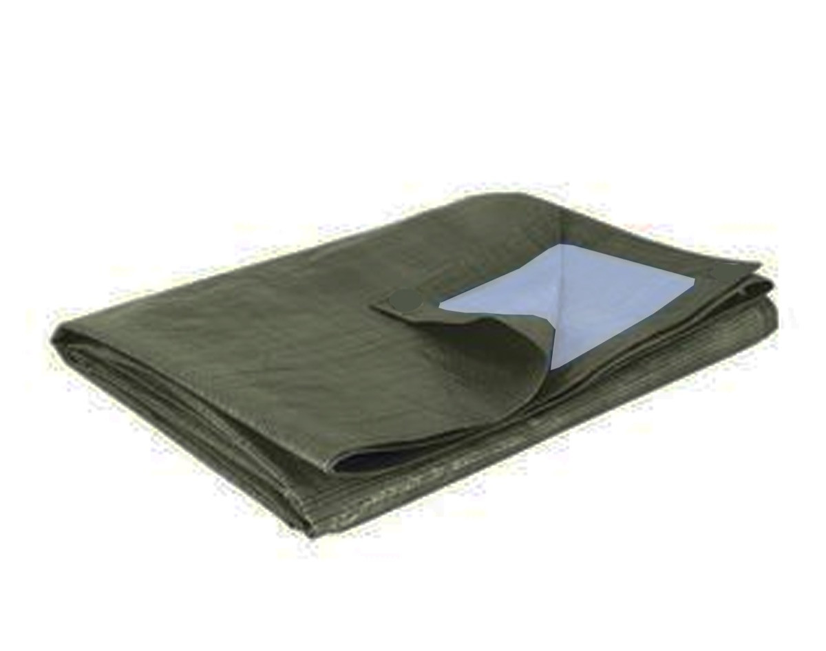 Bâche de protection verte foncée pour AT 1818