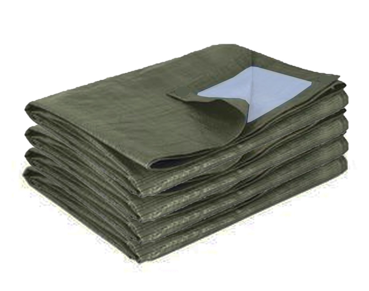 Bâche de protection verte foncée pour AT 3737