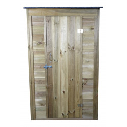 Abri de jardin mural grandes dimensions en bois - HABRITA