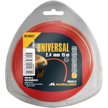 Fil de coupe-herbe - 1,3 mm x 15 m