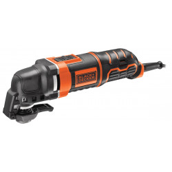 MT300KA-QS Outil multi-fonctions oscillatoire filaire - 300 W - 11 accessoires : sciage - Ponçage et raclage de marque Black+Decker, référence: B5036700