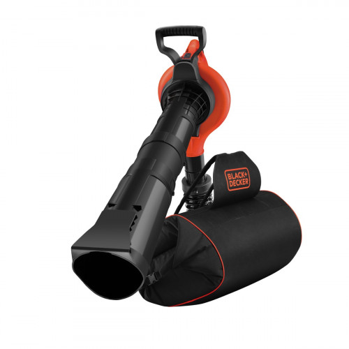 GW3031BP-QS Aspirateur, Souffleur, Broyeur de feuilles filaire - 3000 W  - Capacité : 70 L - 3 embouts - Black+Decker