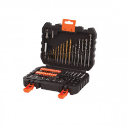 A7188-XJ - Coffret de perçage et vissage - 50 pièces de marque Black+Decker, référence: B5039400
