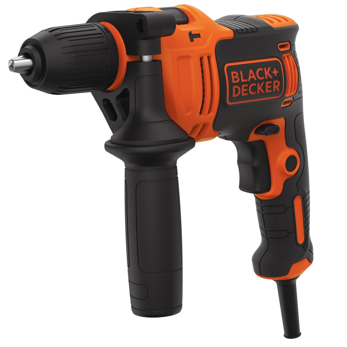 BEH710K-QS Perceuse à percussion filaire - 710 W - 4 forets de perçage - Guide de profondeur - Poignée latérale
