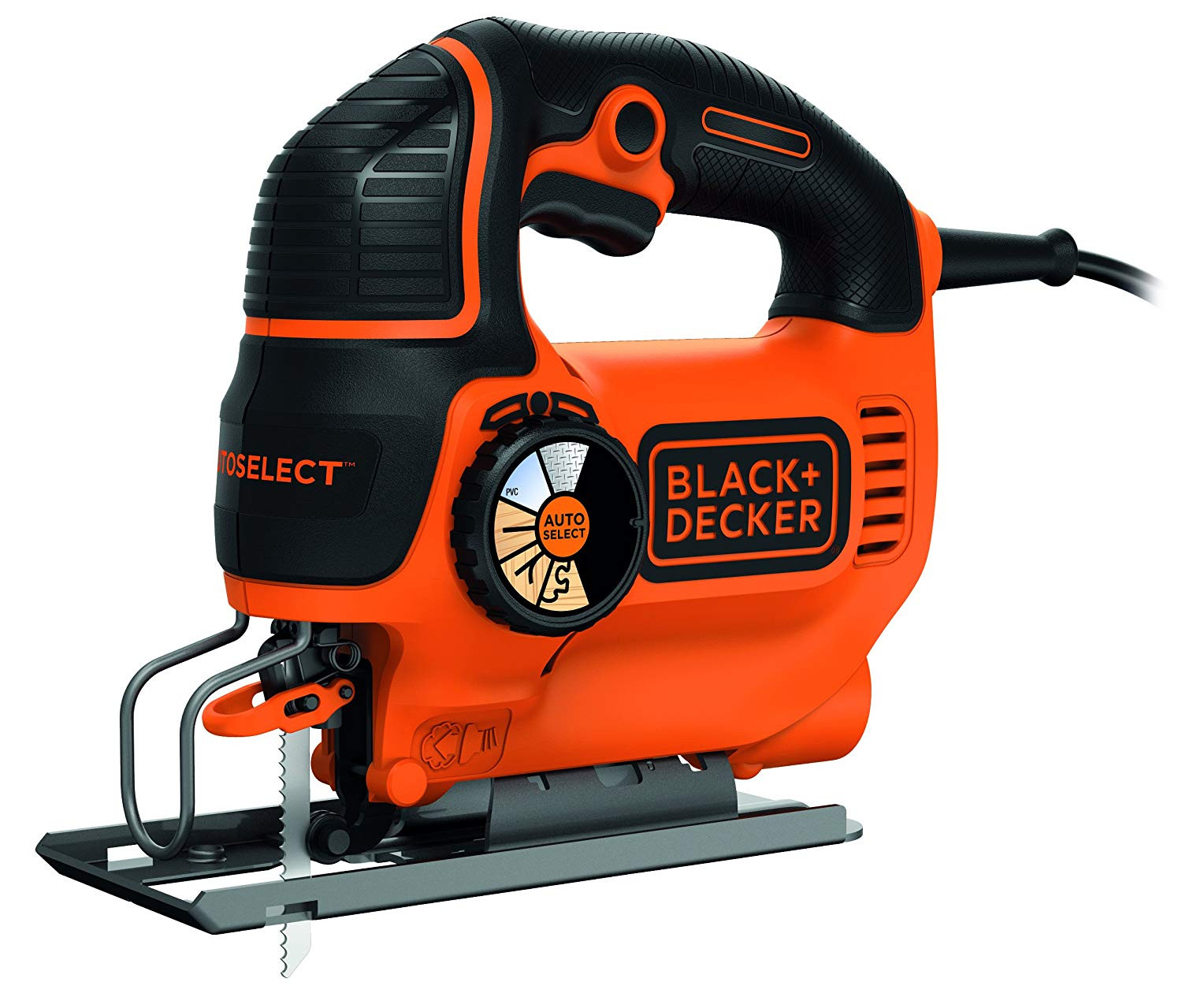 KS801SE-QS Scie sauteuse AutoSelect filaire - 550 W - Bois : 80 mm - Acier : 5 mm - 1 lame bois - Système de réglage intuitif