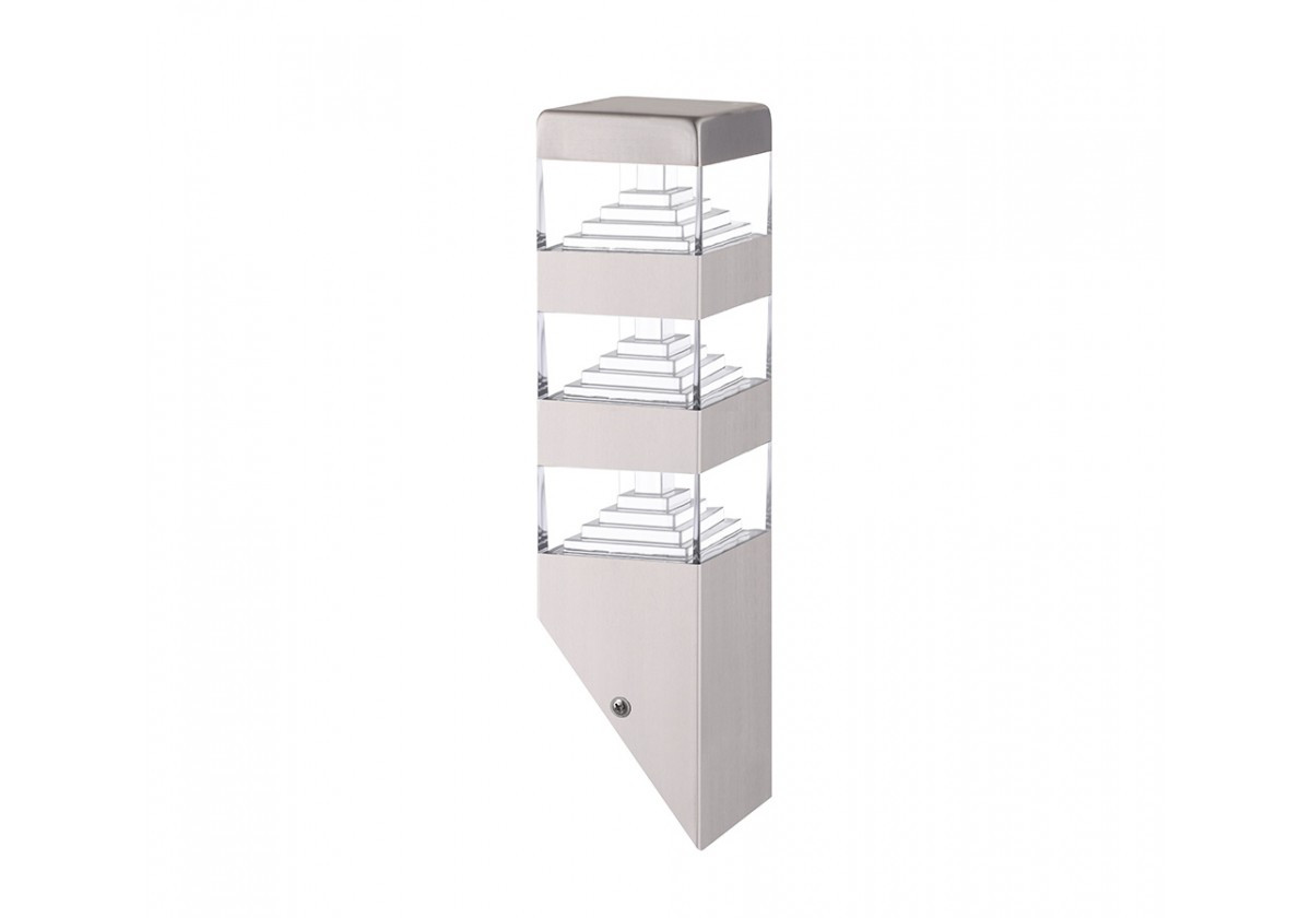 Applique pyramide alu 36 cm - 1500 lumens - Blanc 4000K