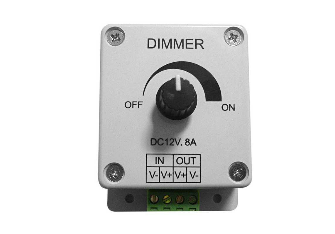 Variateur à bouton rotatif - 12/24V