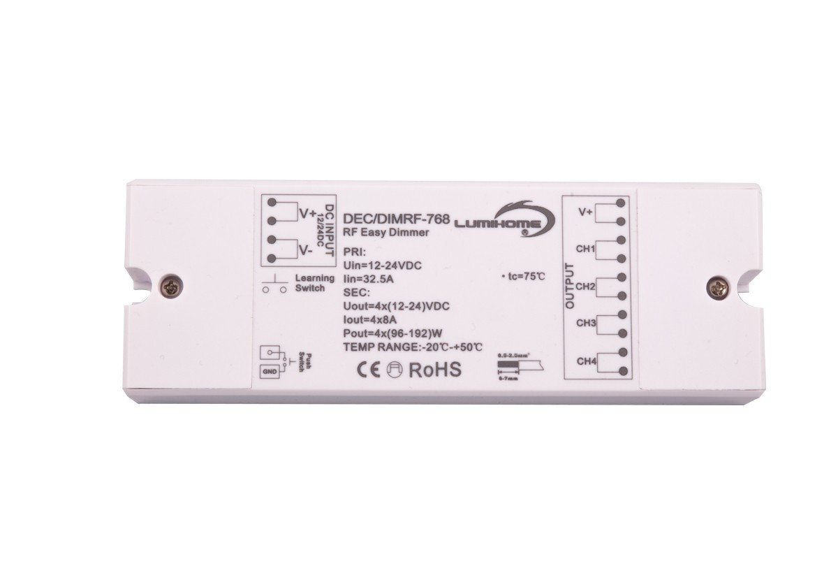 Variation recepteur à radio fréquence - 12/24V