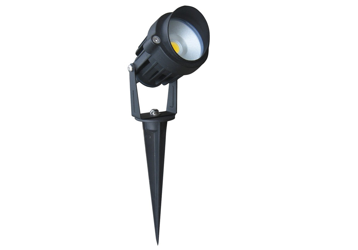 Spot LED sur piquet - 300 Lumens - Blanc chaud 3500K