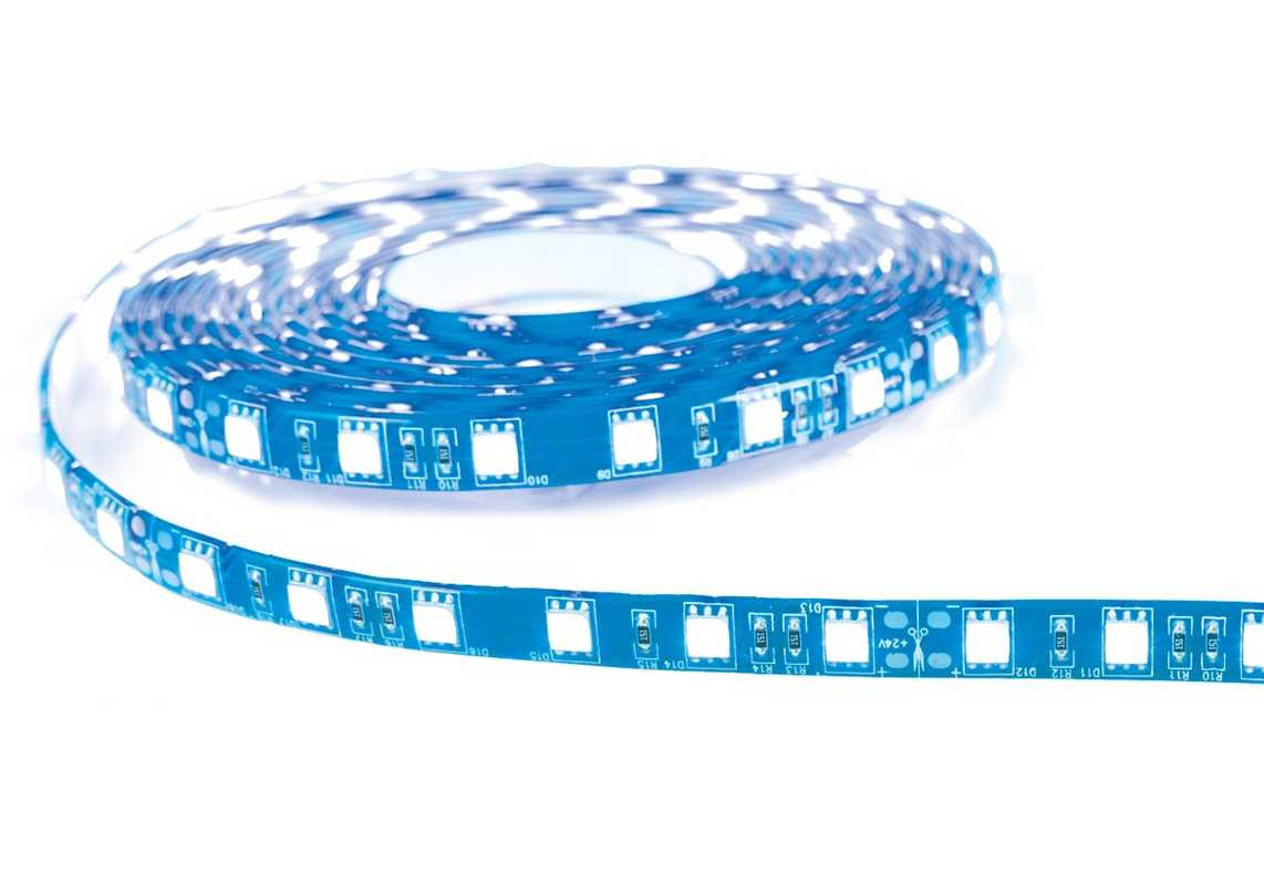 Rouleau strip LED 5 m résine - 980 lumens - Bleu