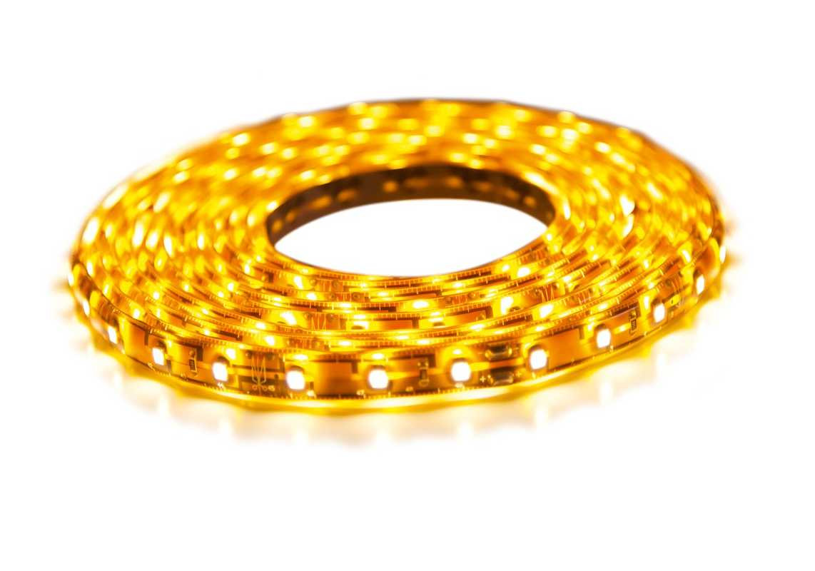 Rouleau strip LED résine 5 m - 660 Lumens/m - Blanc chaud 3500K