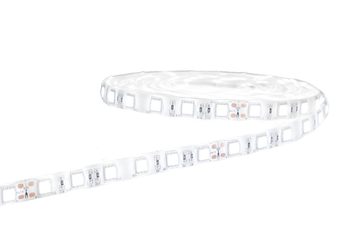 Rouleau strip LED résine 5 m - Blanc froid 6500K