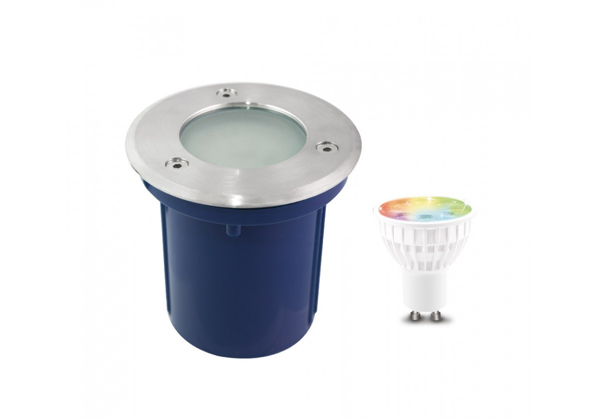 Spot rond encastrable compatible avec les ampoules connectées