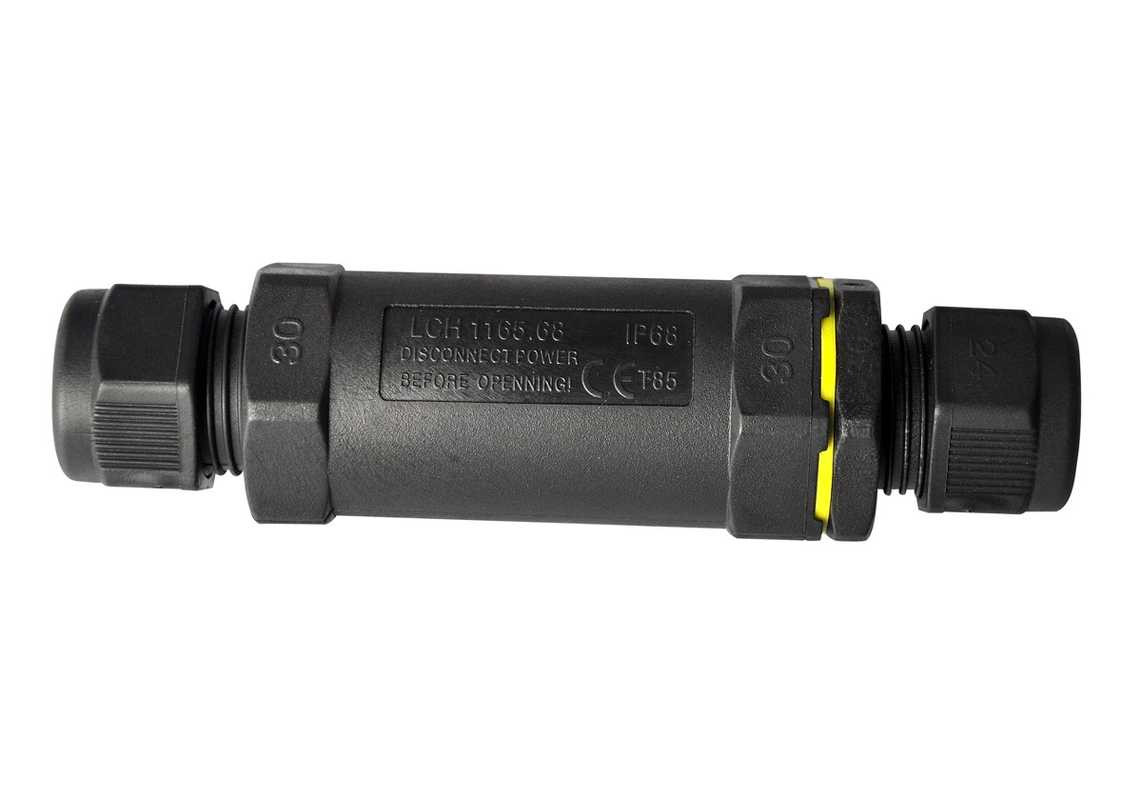 Tube de connexion IP68 230V