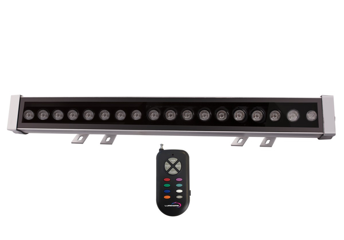 Barre de façade LED - 54W - RGB multicouleur