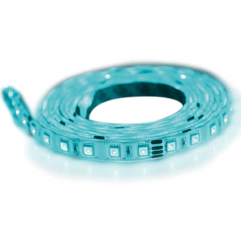 Rouleau strip LED résine 5 m - RGB multicouleur