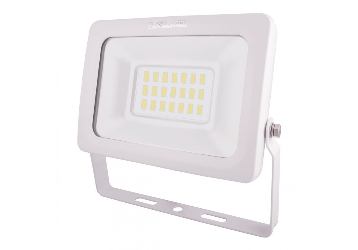 Phare LED slim blanc - 700 lumens - Blanc chaud 3500K