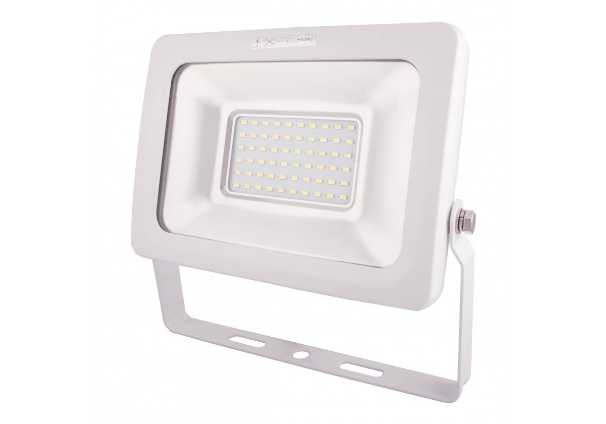 Phare LED slim blanc - 2400 lumens - Blanc chaud 3500K