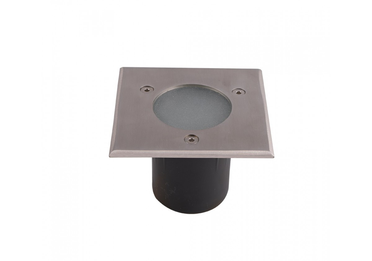 Spot LED carré encastrable - 130 lumens - Blanc froid 6500K