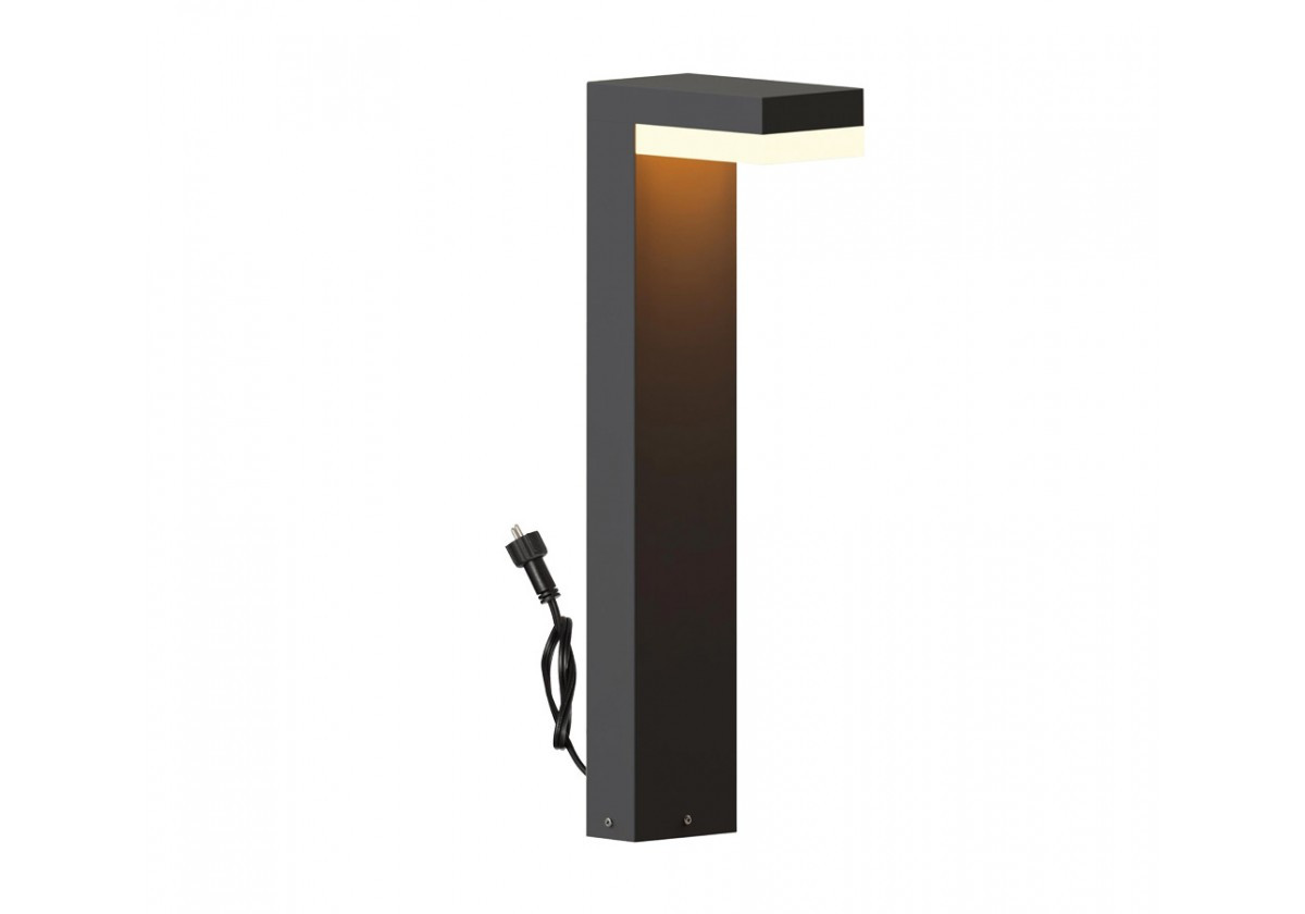 Borne LED VENUS noire - 1000 lumens - Blanc 4000K