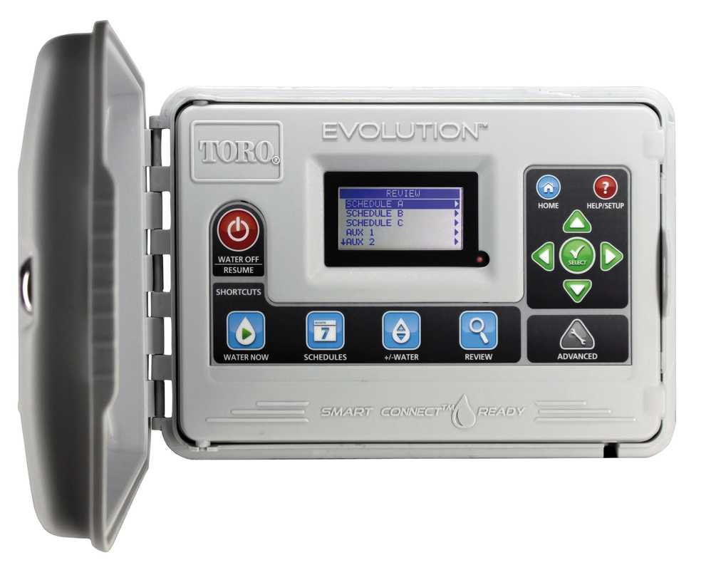 Programmateur modulaire EVO, 4 voies extensible à 16 voies - Montage Intérieur