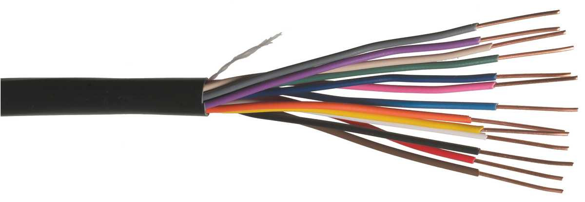 Touret câble 9 conducteurs pour télécommande d'électrovannes très basse tension - 150m