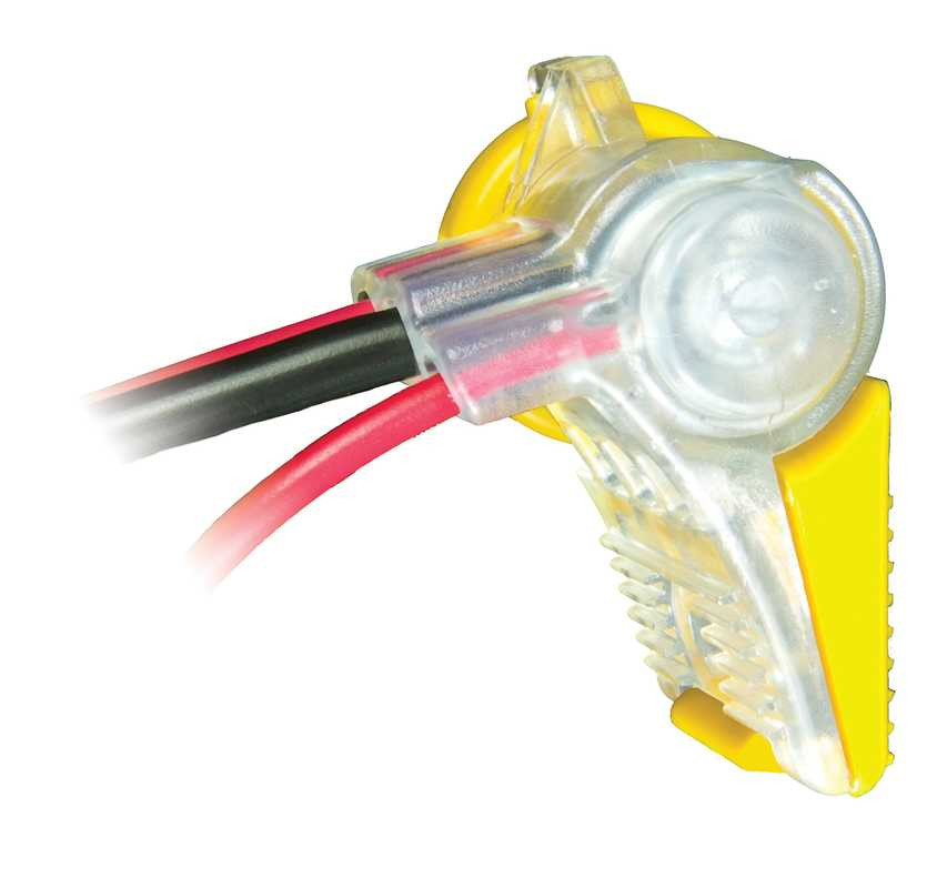 Connecteur étanche à graisse siliconepour câble massif ou cablé 2,5mm² par sachet de 20 pièces