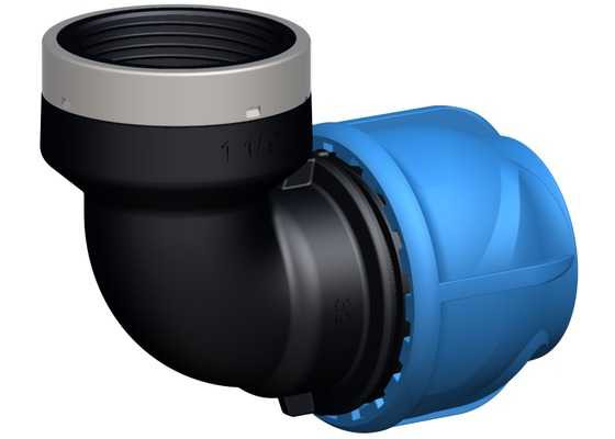 Coude de transition 90° - iJoint - Ø 32 mm taraudage femelle 1