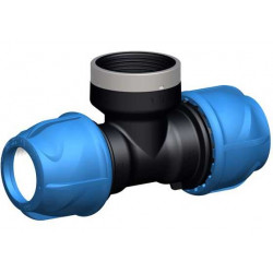 Té de transition 90° - iJoint - Ø 25 mm taraudage femelle 3/4" de marque GF Piping Systems, référence: J5143900