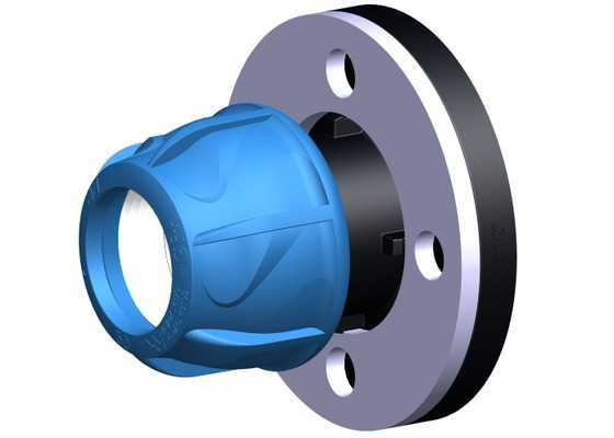 Raccord à bride - iJoint - 110mm x 4