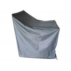 Housse de protection pour sièges empilables - 87 x 120 cm - Gris - PROLOISIRS