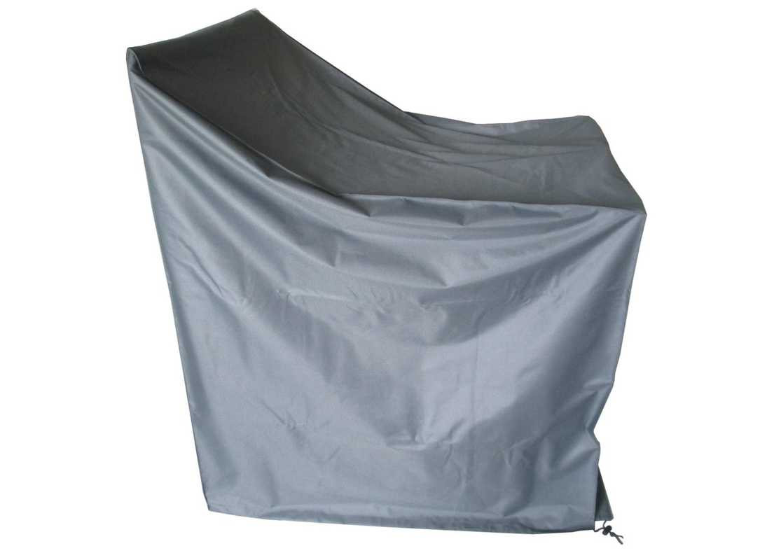 Housse de protection pour sièges empilables - 87 x 120 cm - Gris